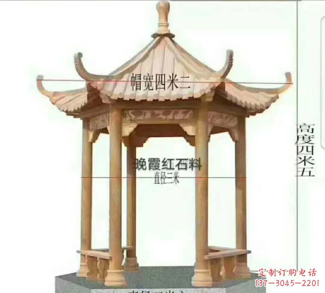 安徽藏于凉亭的石雕之美