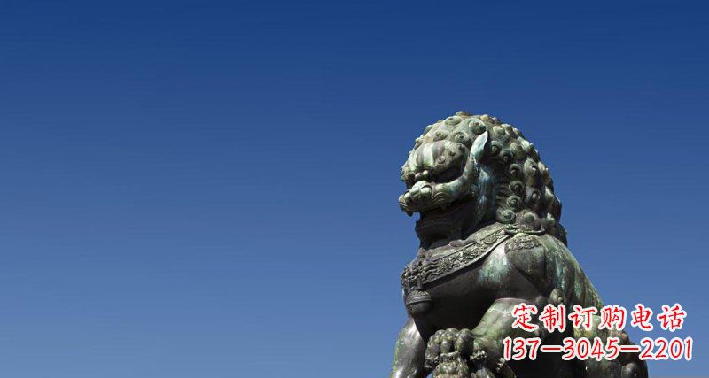安徽北京青铜狮子雕塑 (2)