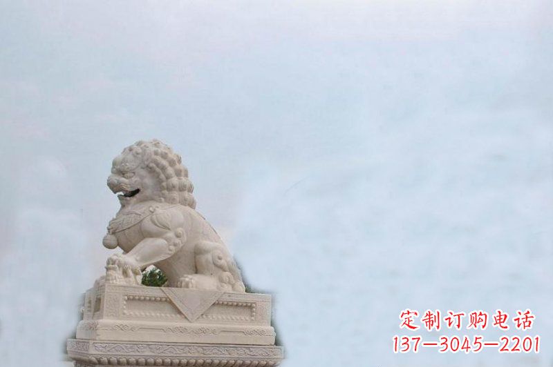 安徽北京狮石精美狮子雕塑