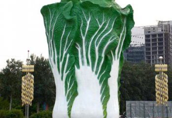 安徽白菜雕塑-公园园林仿真植物景观