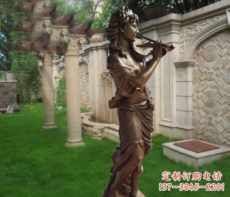 安徽玻璃钢女人雕塑
