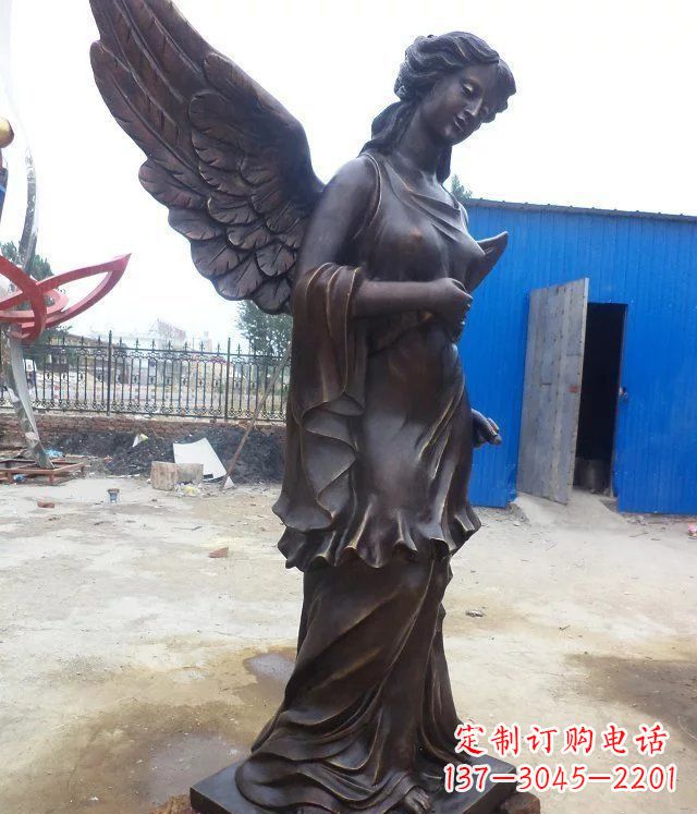 安徽玻璃钢仿铜欧式女人雕塑
