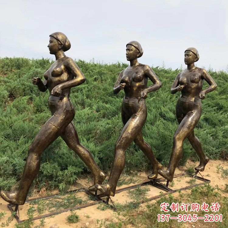 安徽玻璃钢仿铜女人雕塑精致细腻的艺术品