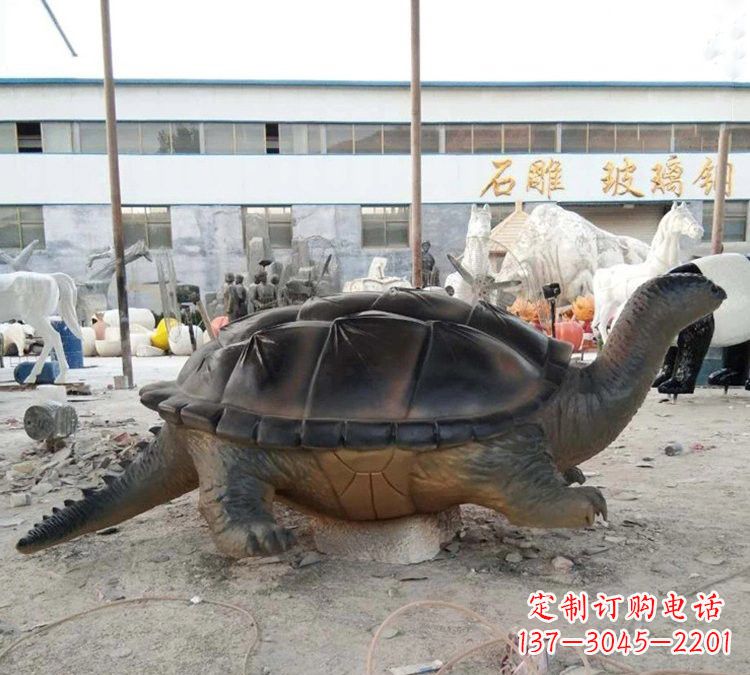 安徽玻璃钢乌龟雕塑——精致美丽的艺术品