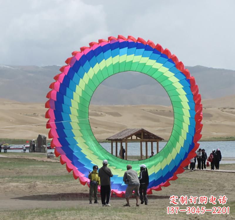 安徽不锈钢彩色圆环雕塑——精致的艺术瑰宝