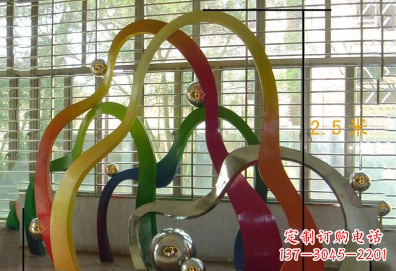 安徽不锈钢假山雕塑精致耐用的艺术品