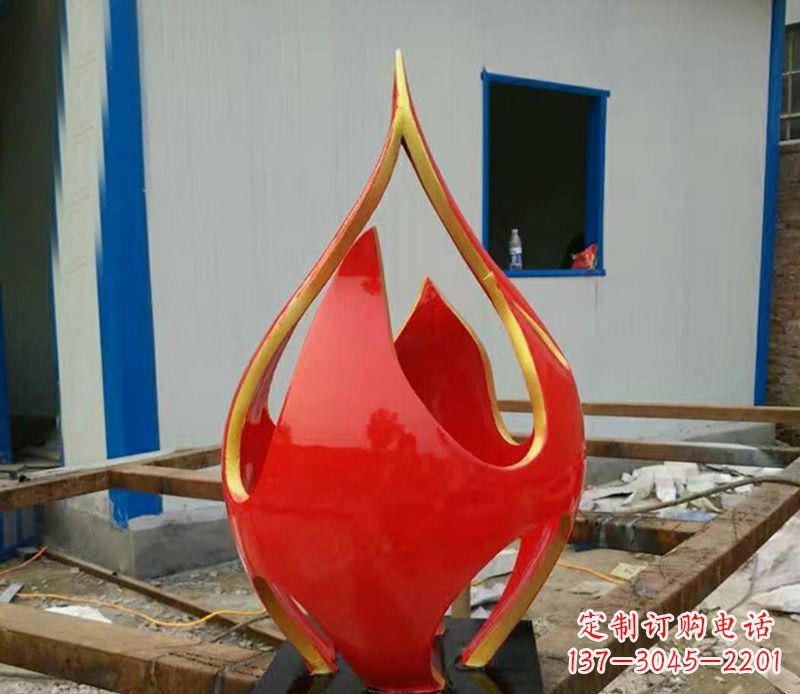 安徽不锈钢龙雕塑点缀火龙果广场