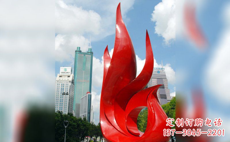 安徽不锈钢抽象孔雀雕塑 (2)