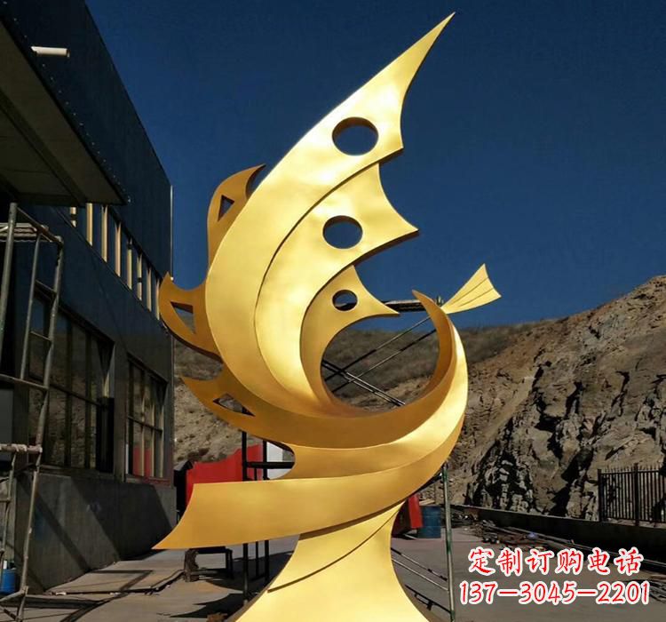 安徽不锈钢大型凤凰雕塑的精美绝伦
