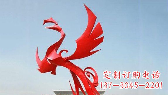 安徽不锈钢凤凰雕塑