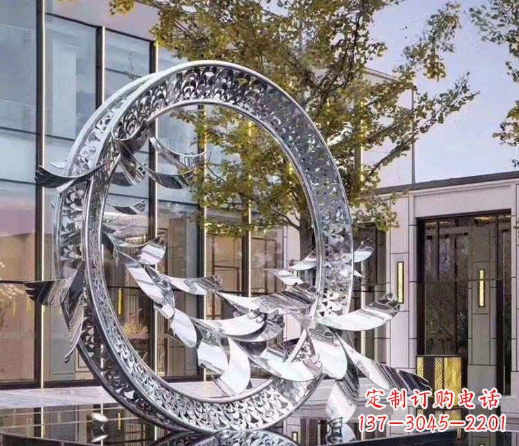 安徽大雁雕塑象征着永恒的美丽