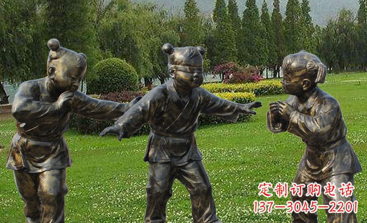 安徽儿童的心灵世界——不锈钢儿童雕塑