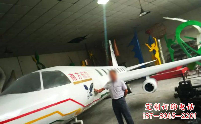 安徽不锈钢飞机雕塑精美的艺术作品