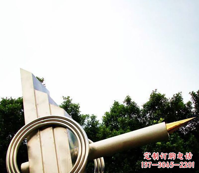 安徽不锈钢钢笔雕塑把简单的钢笔变成艺术品