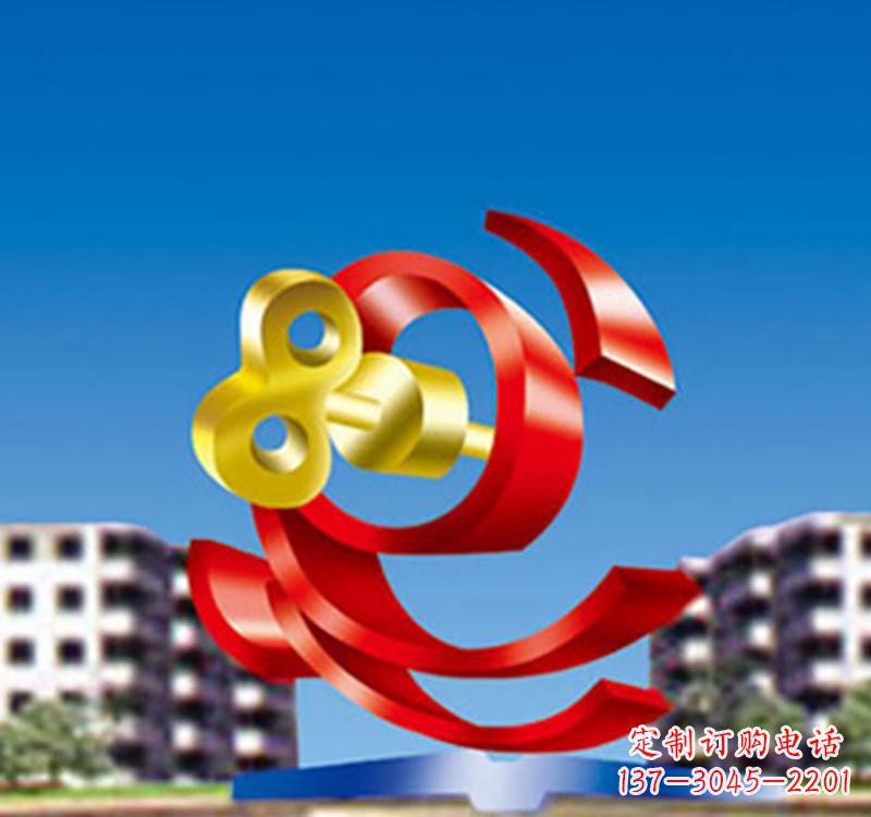 安徽不锈钢飘带雕塑给公园景观带来独特美感