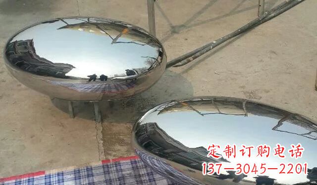 安徽不锈钢鸡蛋雕塑精美的艺术作品