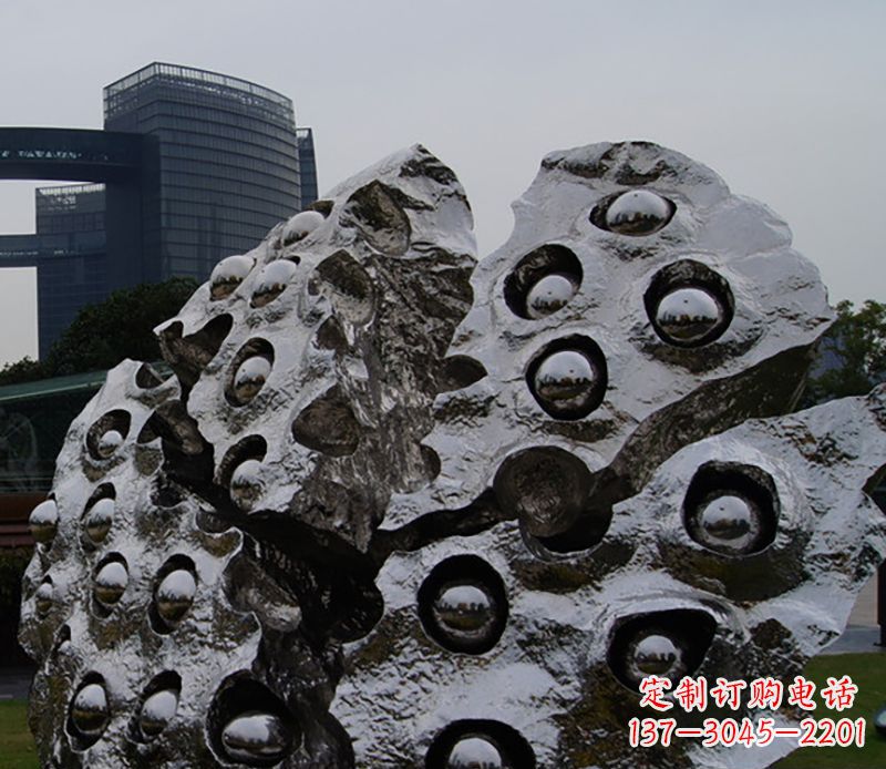 安徽不锈钢莲蓬雕塑精美绝伦