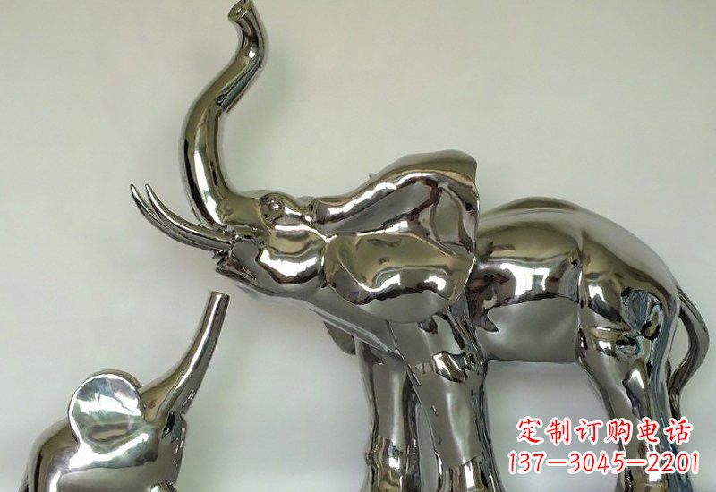 安徽不锈钢大象雕塑