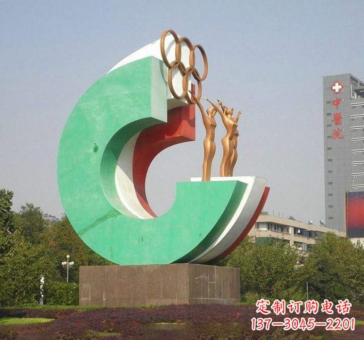 安徽勇于拼搏的运动员雕塑