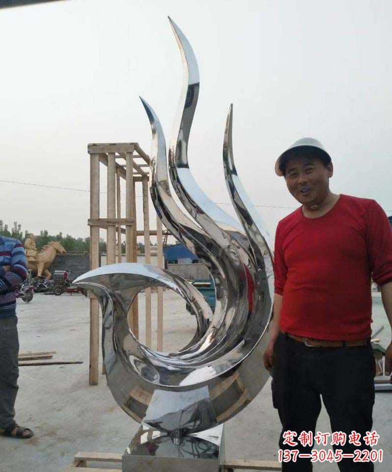 安徽不锈钢艺术之美——凤凰雕塑