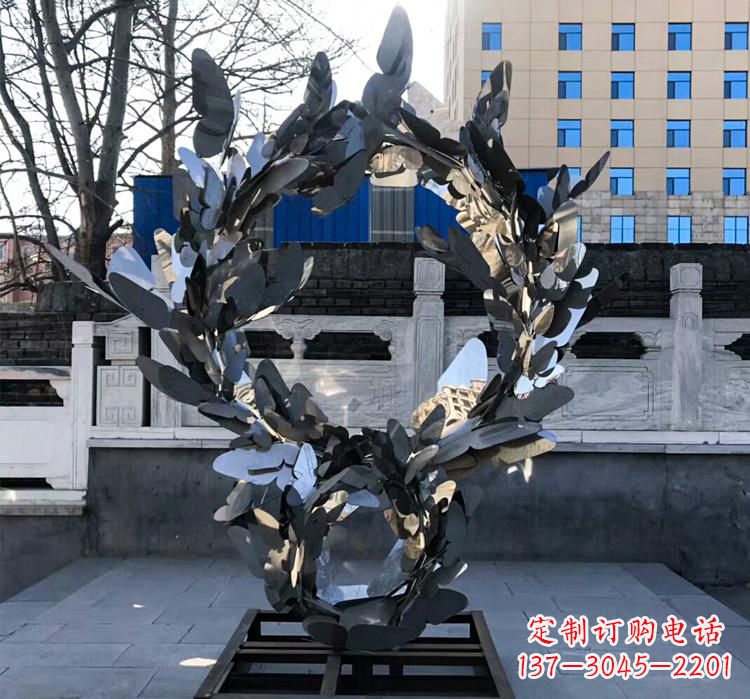 安徽不锈钢蝴蝶之美——不锈钢艺术蝴蝶景观雕塑