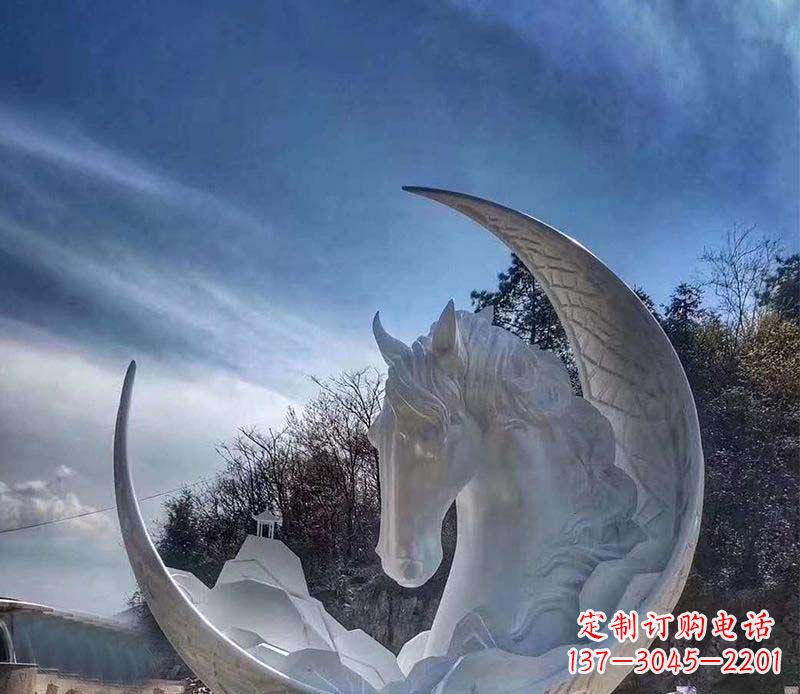 安徽不锈钢月亮雕塑一种独特的艺术品