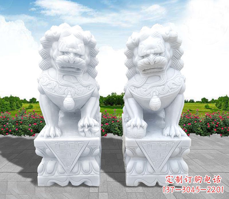 安徽狮子雕塑招财福运的象征