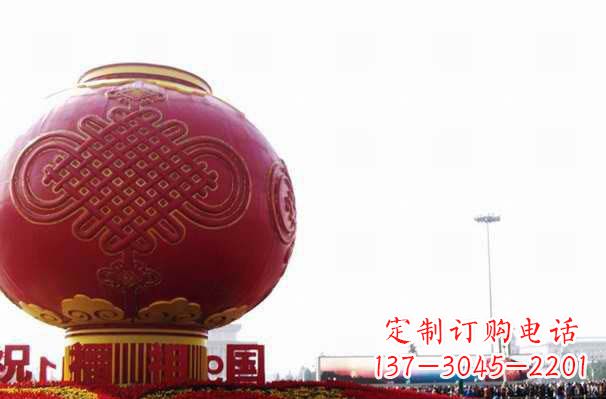 安徽不锈钢灯笼雕塑——美丽城市的艺术装饰