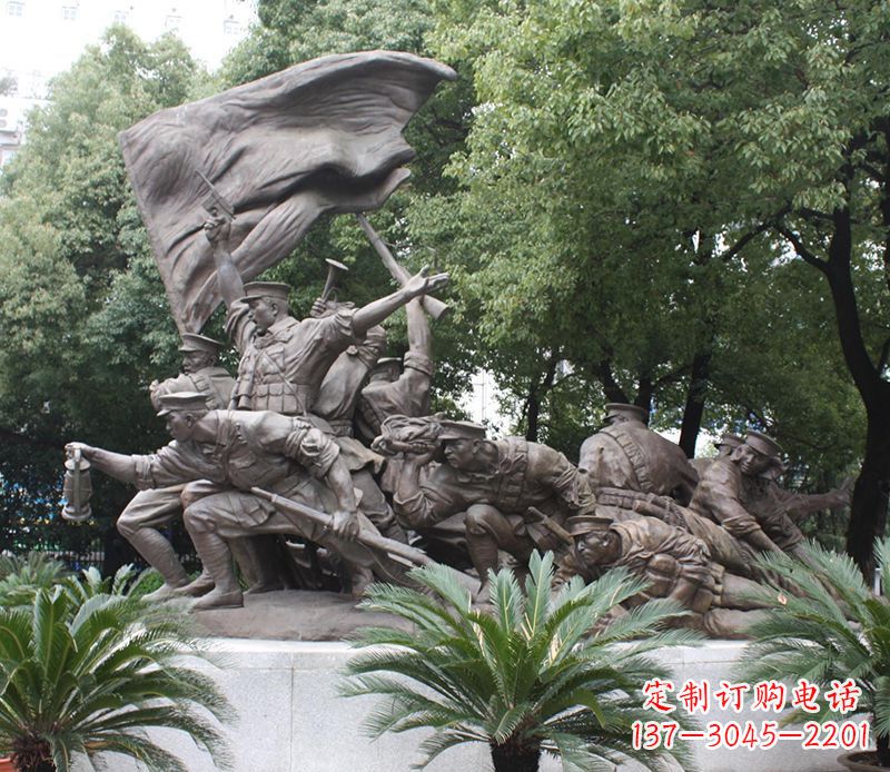 安徽革命战士的荣耀——铜雕的艺术之美