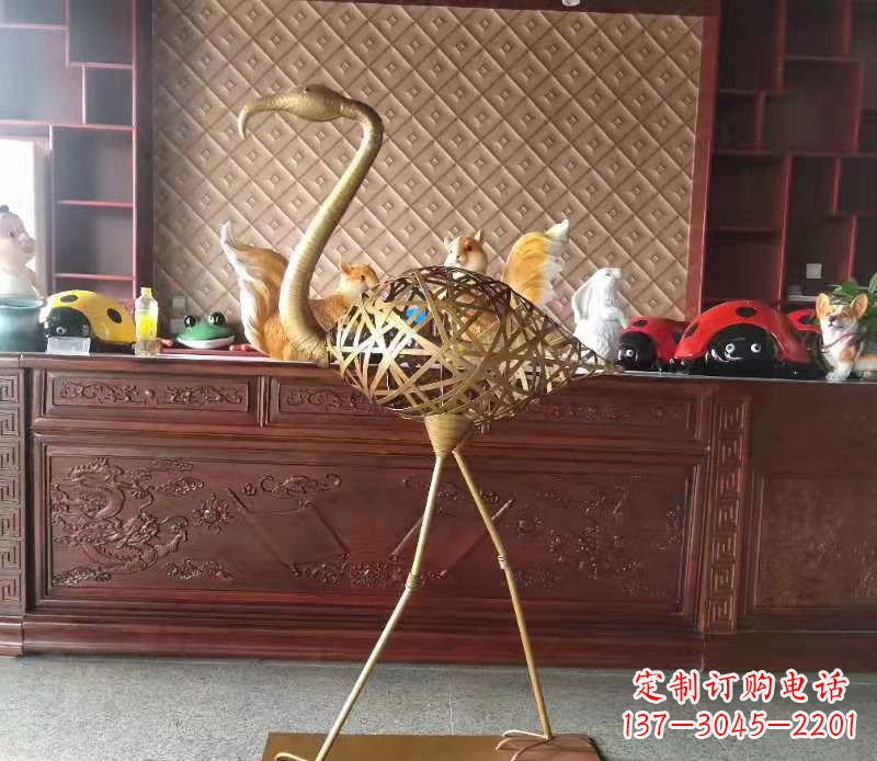 安徽火烈鸟雕塑精美绝伦