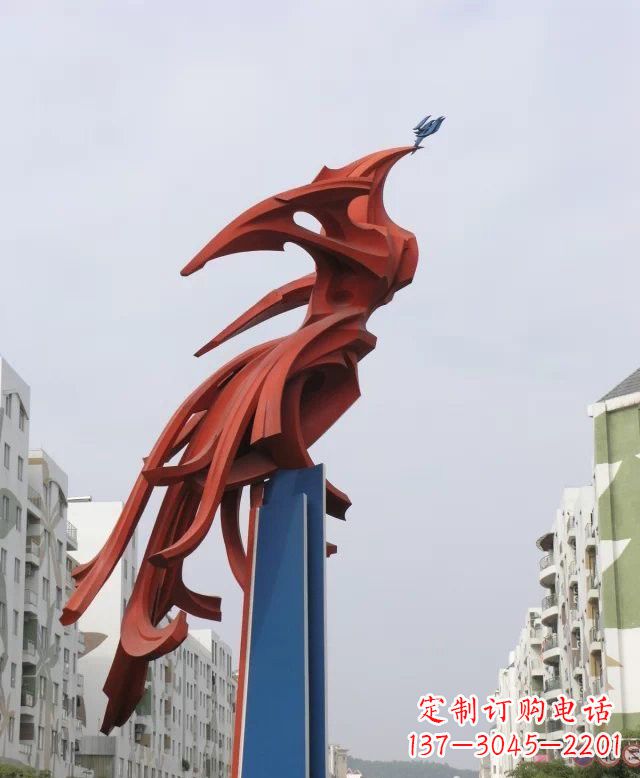 安徽凤凰雕塑传承古老文化的艺术精品