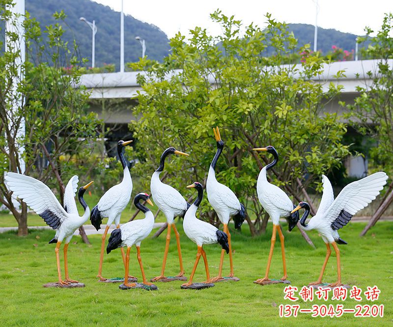 安徽仙鹤雕塑传承中国文化精髓