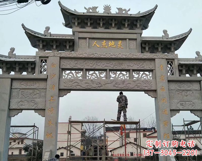 安徽牌坊雕塑