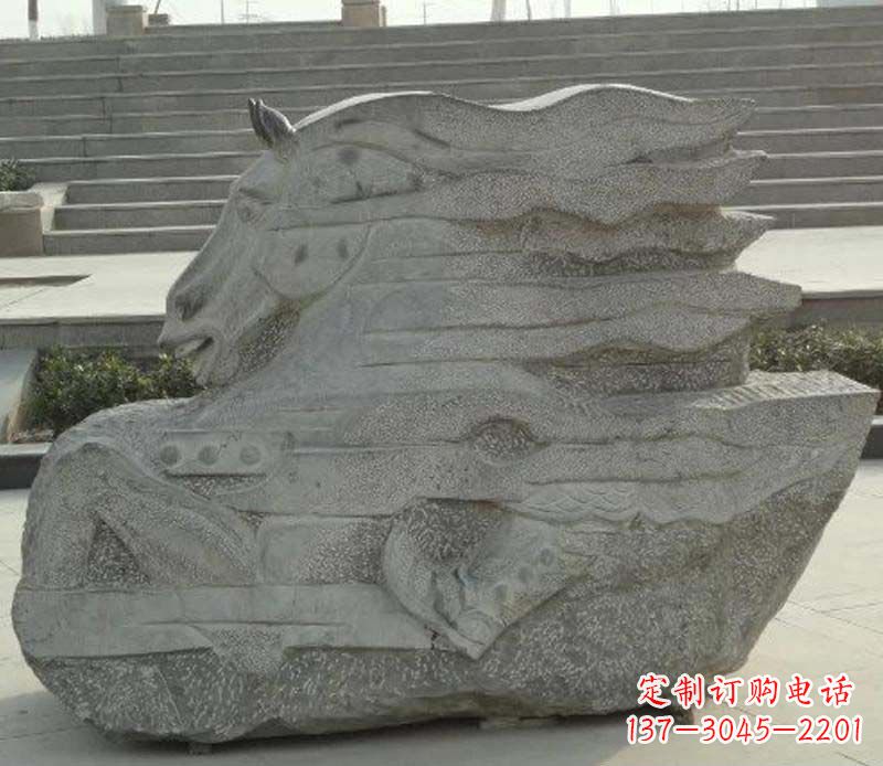 安徽大理石马雕百年传统的精美杰作