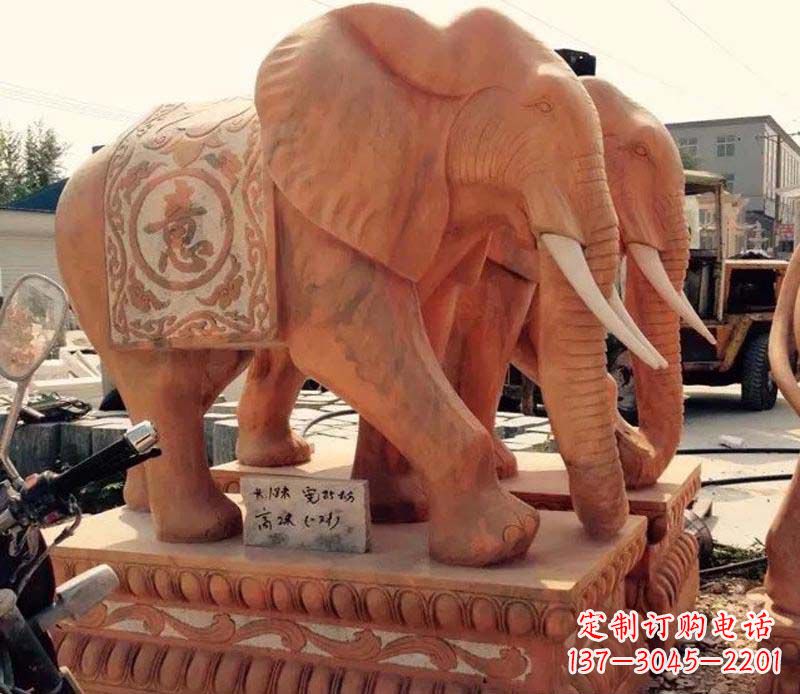 安徽大象雕塑 传承古典文化的艺术精品