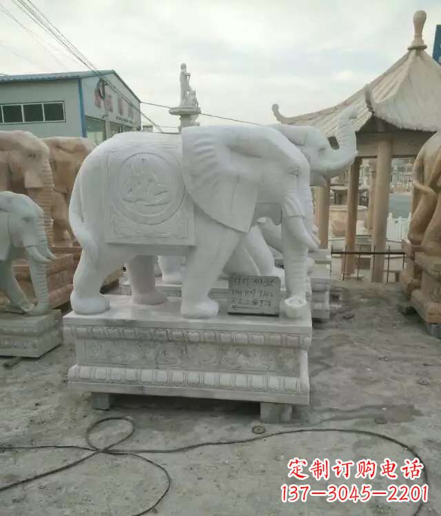 安徽大理石大象——雕塑之美