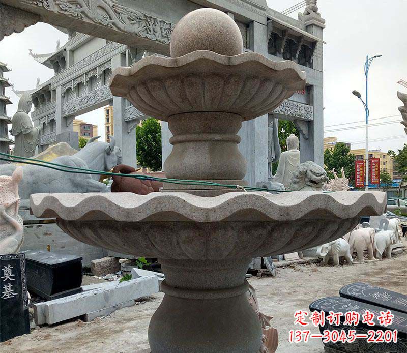 安徽大理石多层喷泉石雕