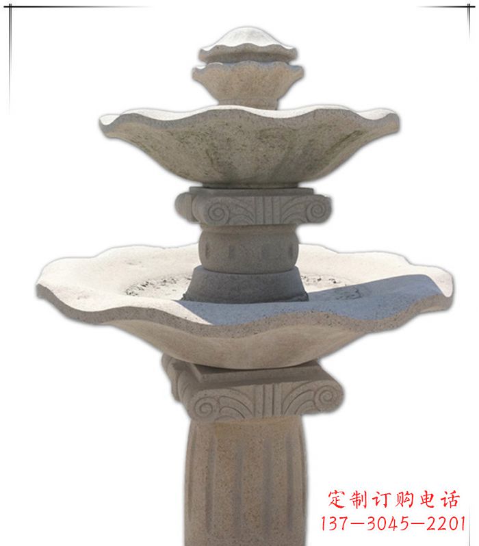 安徽大理石多层喷泉石雕精美绝伦的艺术形式