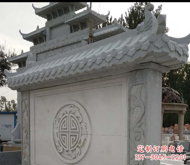 安徽精美大理石影壁雕塑