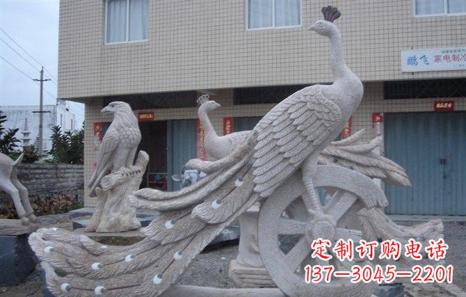 安徽大理石孔雀石雕塑