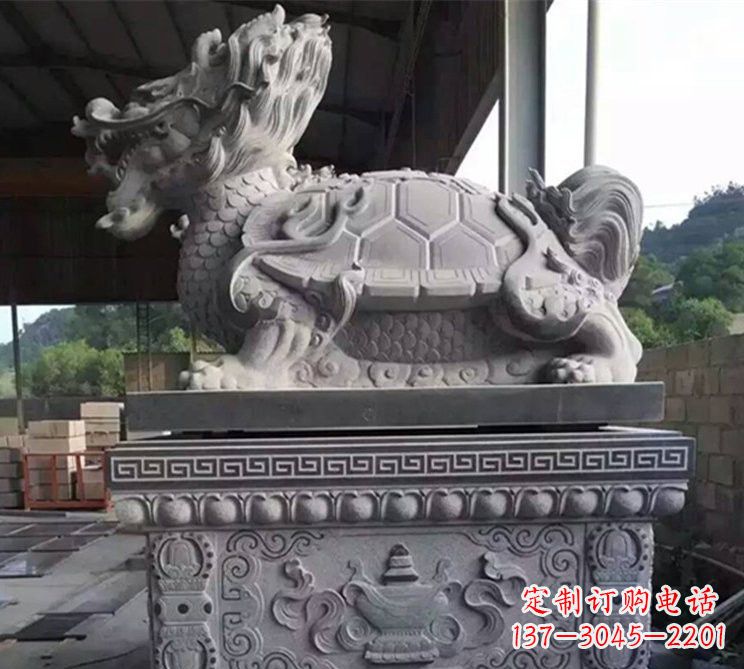 安徽中领雕塑 | 手工制作大理石龙雕塑