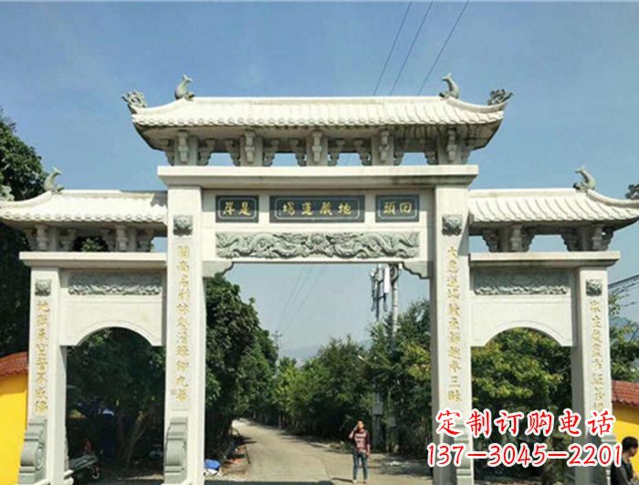 安徽大理石牌坊雕塑