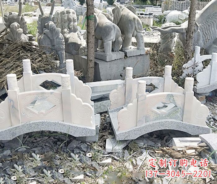 安徽精美大理石拱桥雕塑