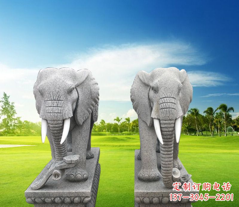 安徽精美大象雕塑,招财进宝