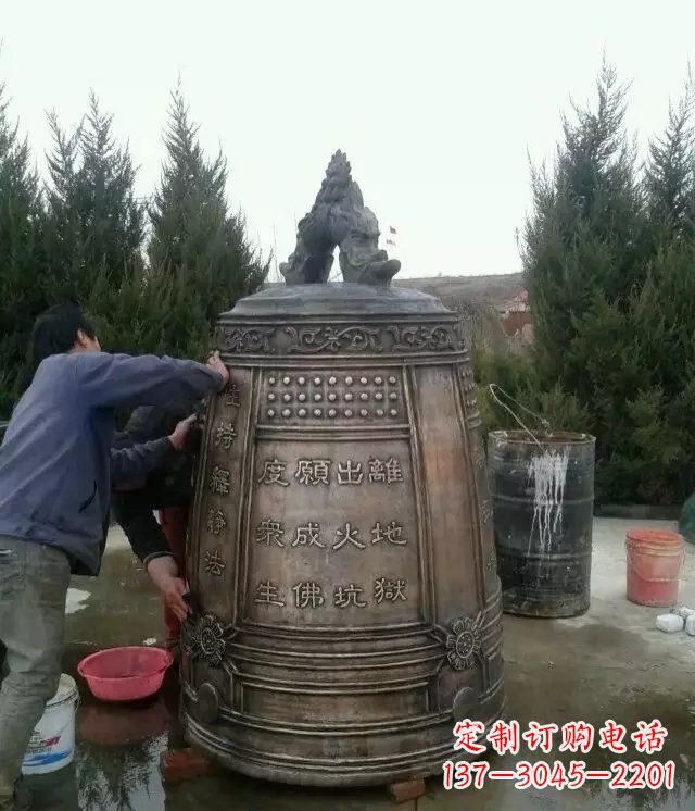 安徽大型铜钟寺庙铜雕