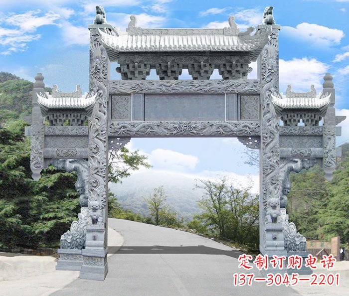 安徽精美牌坊雕塑
