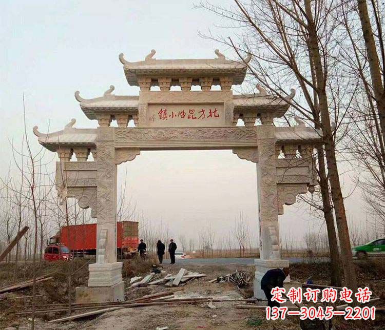 安徽大理石牌坊石雕