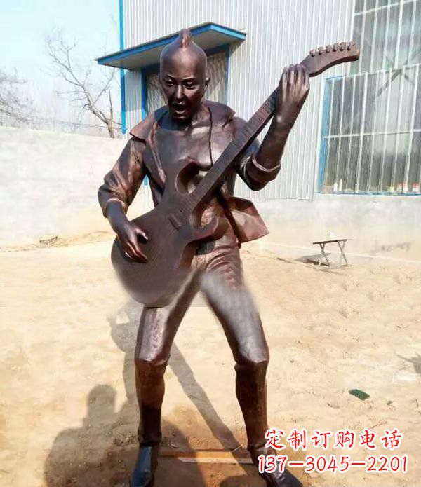安徽音乐传奇——吉他雕塑