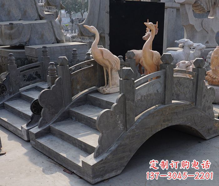 安徽仿古小型石拱桥_1