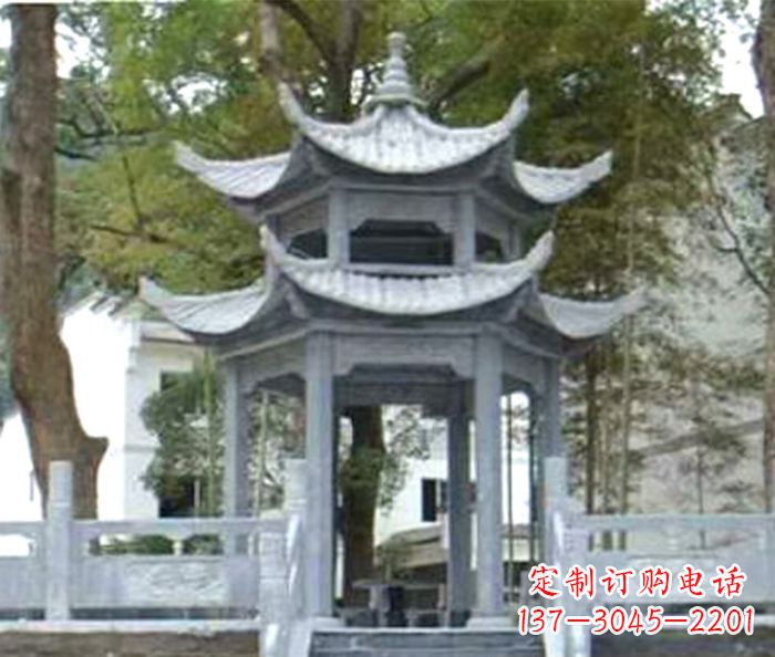 安徽中领雕塑凉亭石雕——传承古典精髓,融情于雕塑之中